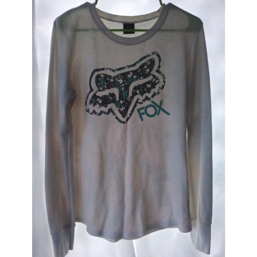 XL long sleeve thermal fox shirt SOLD